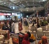 Air India cancelled several flights at the last minute in Shamshabad 