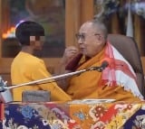 Dalai Lamas video asking boy to suck his tongue goes viral sparks outcry
