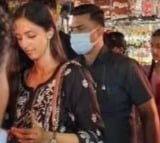Junior NTR wife Lakshmi Pranathi shopping at Charminar night bazaar