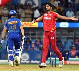 Arshdeep stump breaking bowling shuts down Mumbai Indians