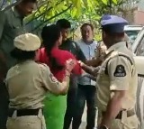 Sharmila allegedly slaps woman constable, detained