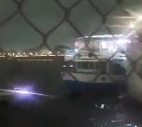 hagmati Boat passengers stranded during heavy rainstorm in Hussain Sagar