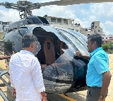 K'taka Cong President Shivakumar's chopper hit by vulture