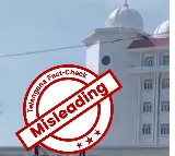 Misleading Video Alert over new secretariat building water leakage