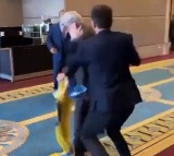 Ukraine MP Punches Russian Representative At Global Meet