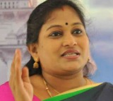 Anitha questions Minister Usha Sricharan on ap development