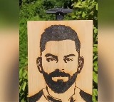 Artist Draws Virat Kohlis Portrait Using Unique Method Netizens are amazed