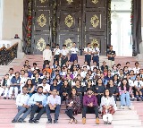 40 School Constituencies from Hyderabad visit the Secretariat of Telangana for a unique political experience