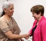 Nirmala Sitharaman meets IMF chief in Japan