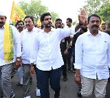 Lokesh Yuvagalam Padayatra enters in Srisailam constituency 