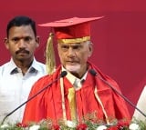 Chandrababu attends GITAM University convocation 