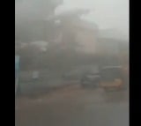 Rain and gayle winds lashes Tirupati 