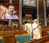 parliament is the voice of the people rahul taunts pm modi as new parliament is inaugurated