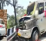 Another road accident in Tirumala ghat road 