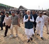 PM Modi reaches train mishap site in Balasore, takes stock of situation