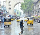Rain in Several Places Of Hyderabad