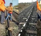 Video of boy placing stones on railway track in K'taka goes viral