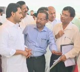 Jagan visits Polavaram project