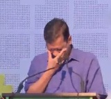 Kejriwal breaks into tears while talking about Sisodia 