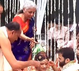 Sitharamans Daughter Gets Married In A Simple Home Ceremony