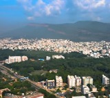Helicopter Ride for Tirupati aerial view 