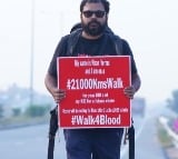 World Blood Donor Day Meet Kiran Verma man on 21000 km walk to promote blood donation