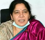 Minister sathyavathi rathod suffers from blisters on her sole