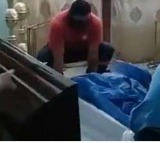 Woman who knocked coffin has died in hospital