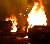 Clashes and torched cars in France over police killing of African teen