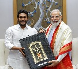 Andhra Pradesh CM meets PM Modi, seeks funds