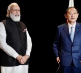 Modi meets ex-Japan PM Yoshihide Suga