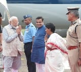 Photos: PM Modi Arrival at Hakeempet Airport