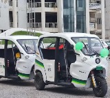 ETO Motors provides 30 Electric 3-Wheelers & Installed a Thunder Box Charging station a Dar-Us-Salam, Hyderabad