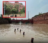 yamuna river water touches red fort after many decades