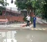 Flood water reached Supreme Court in Delhi
