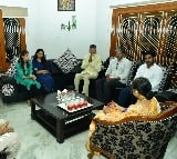 Chandrababu and Lokesh consoles BS Rao family members 