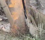 Gas leakage From Borewell Razole Konaseema Dist