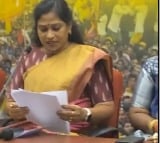 Vangalapudi Anitha fires at YS Jagan government