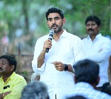 Lokesh held meeting with live stack farmers 