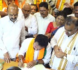 Kishan Reddy takes charge as BJP Telangana president