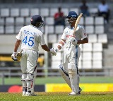 Team India eyes on huge lead as rain stops play