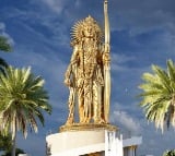 Foundation stone laid for 108-feet statue of Lord Rama in Andhra