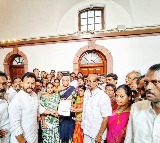 AP Sarpanch leaders met Nirmala Sitharaman along with TDP MPs