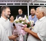 Rahul Gandhi Calls On Lalu Yadav