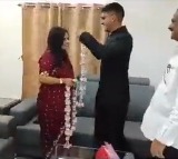 Krishna district JC Aparajitha Singh marries Trainee IPS Devendra Kumar