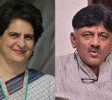 Key responsibilities given to Priyanka Gandhi and DK Shivakumar in Telangana Congress