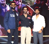 Nani and Rana attends as chief guests to Dulquer Salmaan King Of Kotha pre release event in Hyderabad