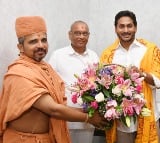 Shree Swaminarayan Gurukul International School members meet CM Jagan