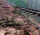 Shimla Toy Trains Hanging Tracks Capture Himachal Devastation