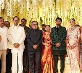 Actor Brahmanandam younger son marriage in Hyderabad